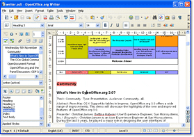 OpenOffice Writer